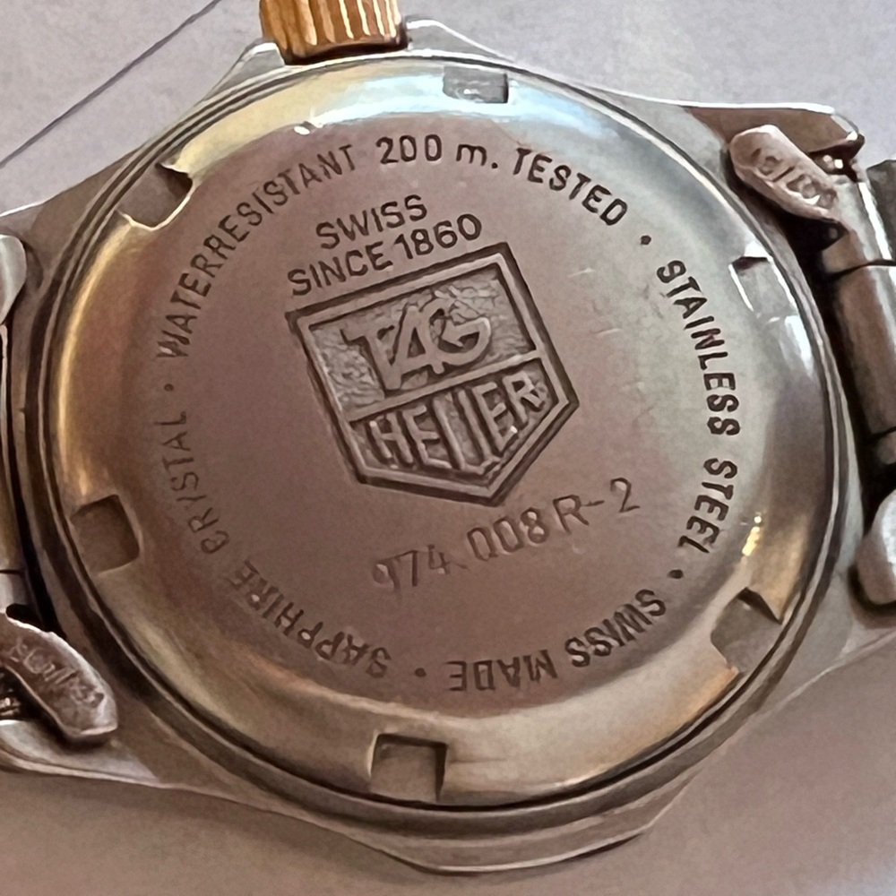 Tag Heuer Silver and Gold Women's Watch - Picture 7 of 17